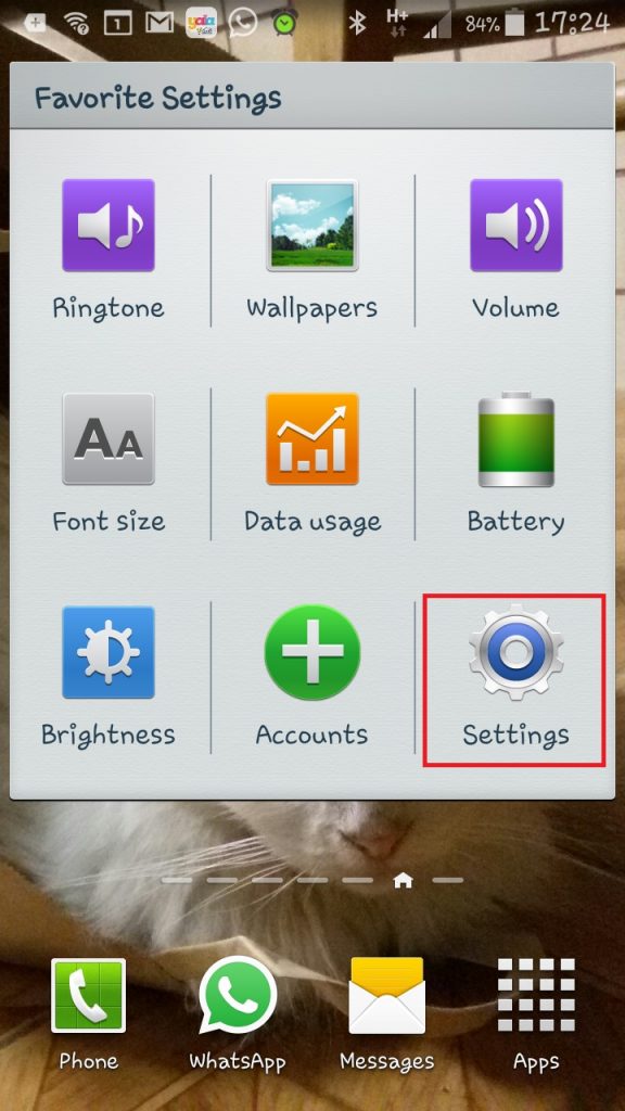 הגדרת תיבת POP3 במכשיר Android